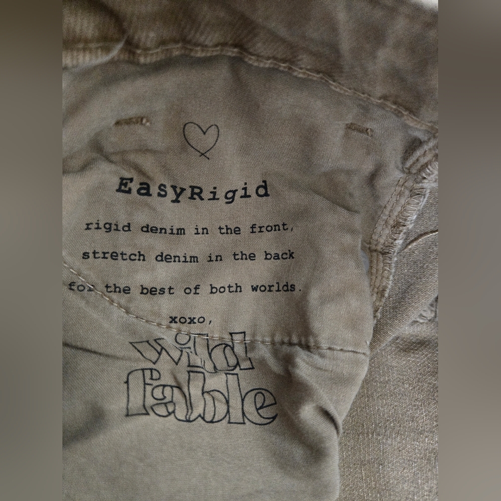 Light Brown Wash Distressed Denim Jeans, High Rise, Straight, Size 8, New W/Tags - Picture 12 of 14
